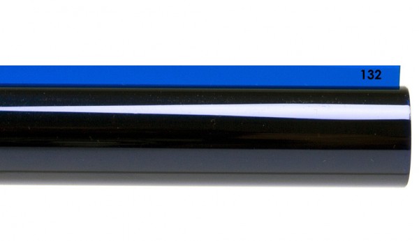 Rosco E-COLOUR 132, Medium Blue, Bogen / Sheet